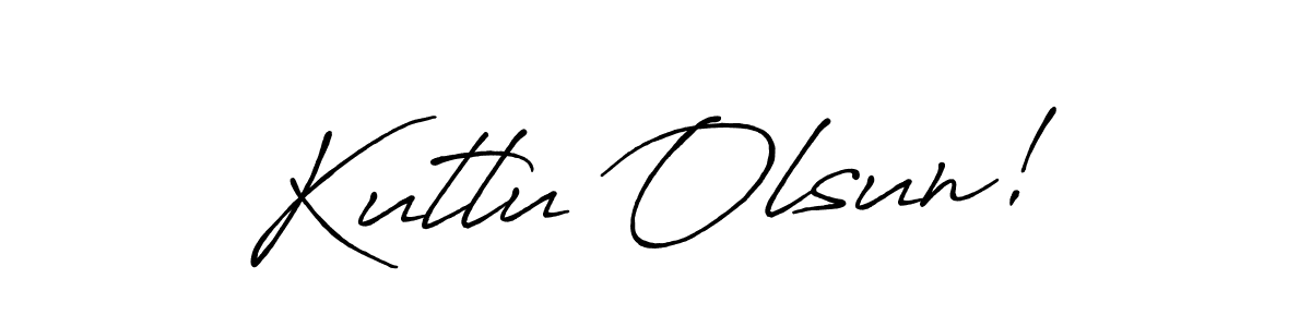 Here are the top 10 professional signature styles for the name Kutlu Olsun!. These are the best autograph styles you can use for your name. Kutlu Olsun! signature style 7 images and pictures png