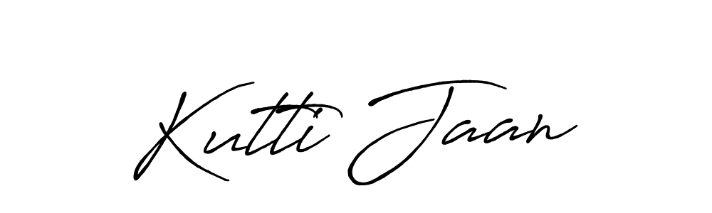 Make a beautiful signature design for name Kutti Jaan. Use this online signature maker to create a handwritten signature for free. Kutti Jaan signature style 7 images and pictures png