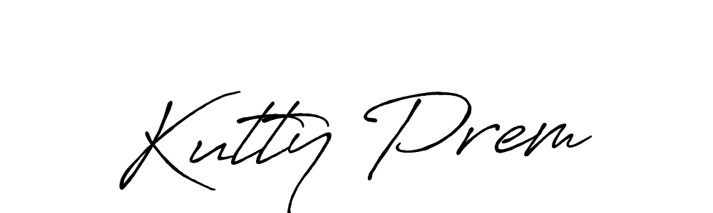 See photos of Kutty Prem official signature by Spectra . Check more albums & portfolios. Read reviews & check more about Antro_Vectra_Bolder font. Kutty Prem signature style 7 images and pictures png