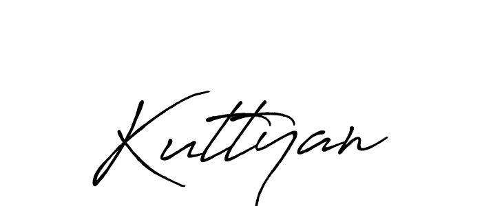 Make a short Kuttyan signature style. Manage your documents anywhere anytime using Antro_Vectra_Bolder. Create and add eSignatures, submit forms, share and send files easily. Kuttyan signature style 7 images and pictures png