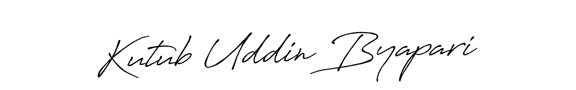 How to Draw Kutub Uddin Byapari signature style? Antro_Vectra_Bolder is a latest design signature styles for name Kutub Uddin Byapari. Kutub Uddin Byapari signature style 7 images and pictures png