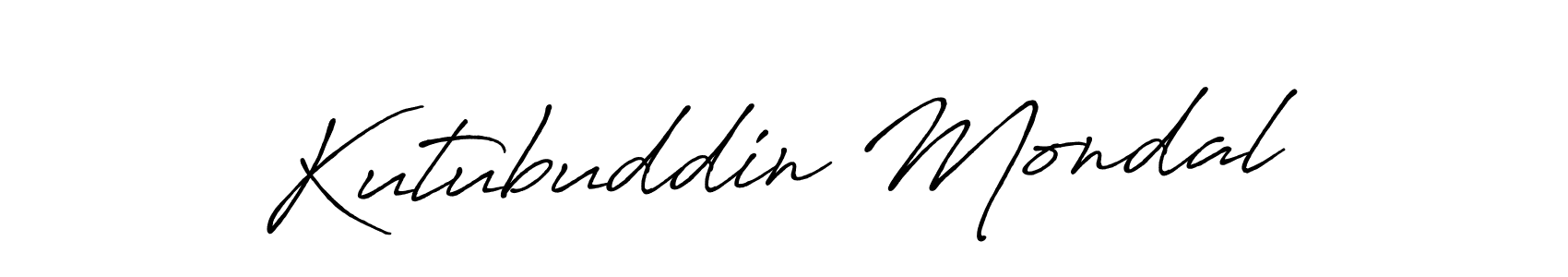 Use a signature maker to create a handwritten signature online. With this signature software, you can design (Antro_Vectra_Bolder) your own signature for name Kutubuddin Mondal. Kutubuddin Mondal signature style 7 images and pictures png