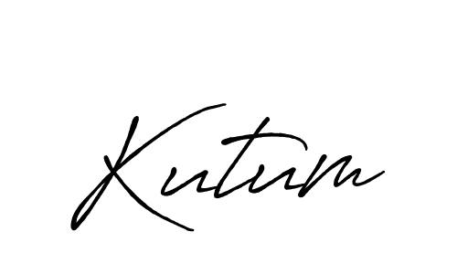 The best way (Antro_Vectra_Bolder) to make a short signature is to pick only two or three words in your name. The name Kutum include a total of six letters. For converting this name. Kutum signature style 7 images and pictures png