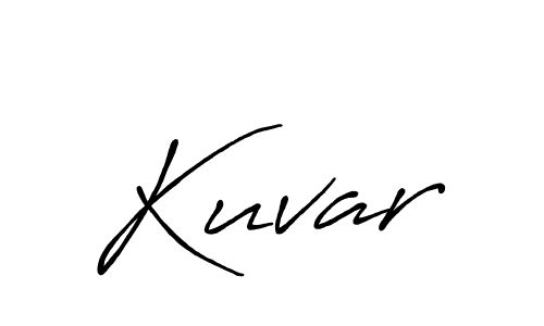 Make a beautiful signature design for name Kuvar. Use this online signature maker to create a handwritten signature for free. Kuvar signature style 7 images and pictures png