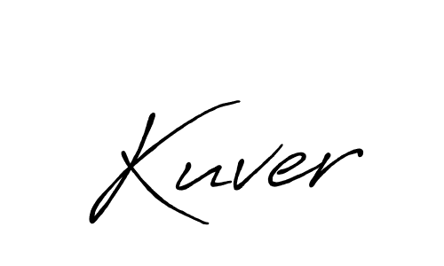 Antro_Vectra_Bolder is a professional signature style that is perfect for those who want to add a touch of class to their signature. It is also a great choice for those who want to make their signature more unique. Get Kuver name to fancy signature for free. Kuver signature style 7 images and pictures png