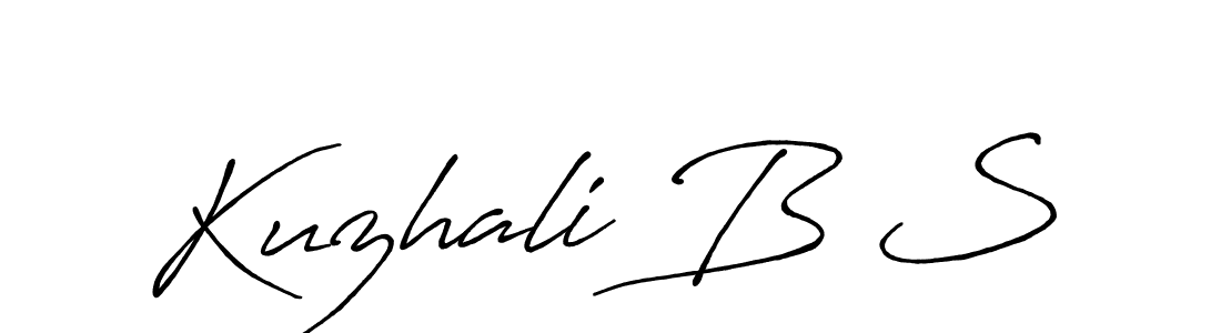 Here are the top 10 professional signature styles for the name Kuzhali B S. These are the best autograph styles you can use for your name. Kuzhali B S signature style 7 images and pictures png
