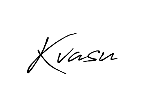 Make a beautiful signature design for name Kvasu. With this signature (Antro_Vectra_Bolder) style, you can create a handwritten signature for free. Kvasu signature style 7 images and pictures png