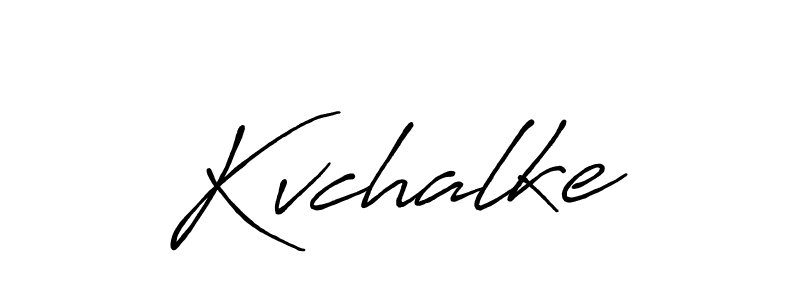Also we have Kvchalke name is the best signature style. Create professional handwritten signature collection using Antro_Vectra_Bolder autograph style. Kvchalke signature style 7 images and pictures png