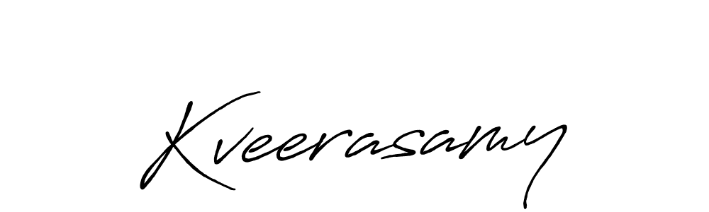 Also we have Kveerasamy name is the best signature style. Create professional handwritten signature collection using Antro_Vectra_Bolder autograph style. Kveerasamy signature style 7 images and pictures png