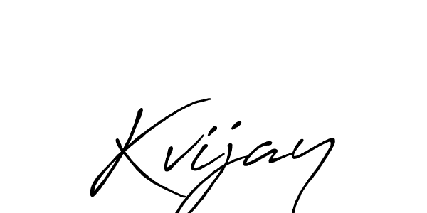 How to Draw Kvijay signature style? Antro_Vectra_Bolder is a latest design signature styles for name Kvijay. Kvijay signature style 7 images and pictures png