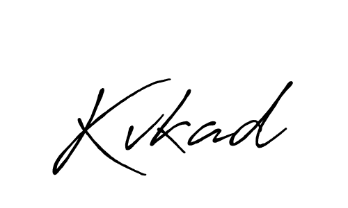 Make a beautiful signature design for name Kvkad. Use this online signature maker to create a handwritten signature for free. Kvkad signature style 7 images and pictures png