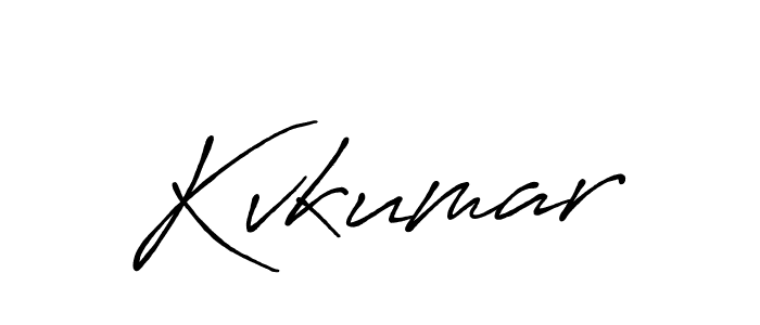 How to Draw Kvkumar signature style? Antro_Vectra_Bolder is a latest design signature styles for name Kvkumar. Kvkumar signature style 7 images and pictures png