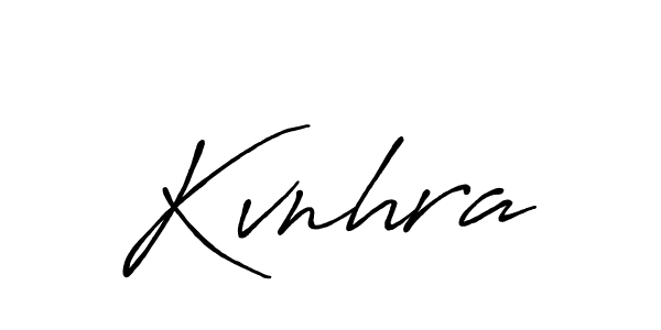 Kvnhra stylish signature style. Best Handwritten Sign (Antro_Vectra_Bolder) for my name. Handwritten Signature Collection Ideas for my name Kvnhra. Kvnhra signature style 7 images and pictures png