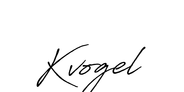 How to make Kvogel signature? Antro_Vectra_Bolder is a professional autograph style. Create handwritten signature for Kvogel name. Kvogel signature style 7 images and pictures png
