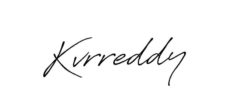 You should practise on your own different ways (Antro_Vectra_Bolder) to write your name (Kvrreddy) in signature. don't let someone else do it for you. Kvrreddy signature style 7 images and pictures png