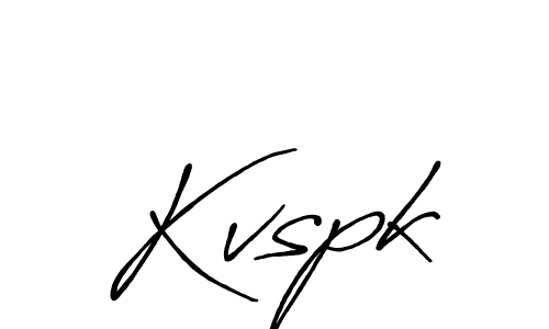 if you are searching for the best signature style for your name Kvspk. so please give up your signature search. here we have designed multiple signature styles  using Antro_Vectra_Bolder. Kvspk signature style 7 images and pictures png