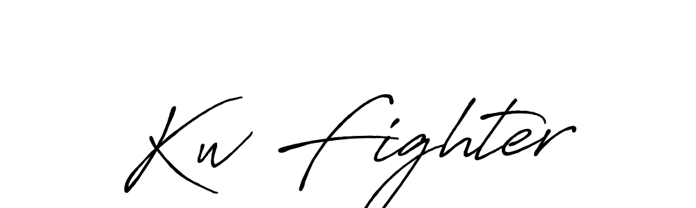 See photos of Kw Fighter official signature by Spectra . Check more albums & portfolios. Read reviews & check more about Antro_Vectra_Bolder font. Kw Fighter signature style 7 images and pictures png