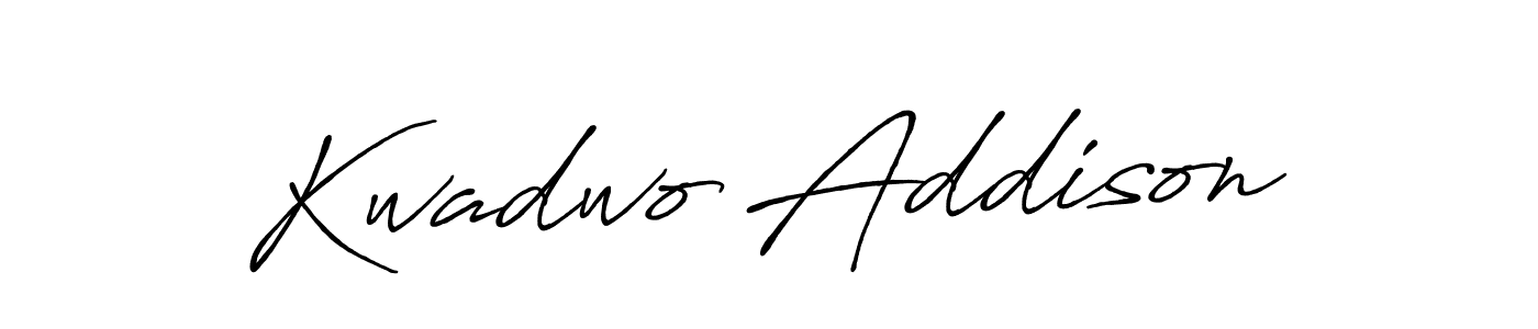 Make a beautiful signature design for name Kwadwo Addison. Use this online signature maker to create a handwritten signature for free. Kwadwo Addison signature style 7 images and pictures png