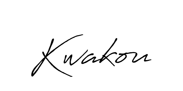 It looks lik you need a new signature style for name Kwakou. Design unique handwritten (Antro_Vectra_Bolder) signature with our free signature maker in just a few clicks. Kwakou signature style 7 images and pictures png