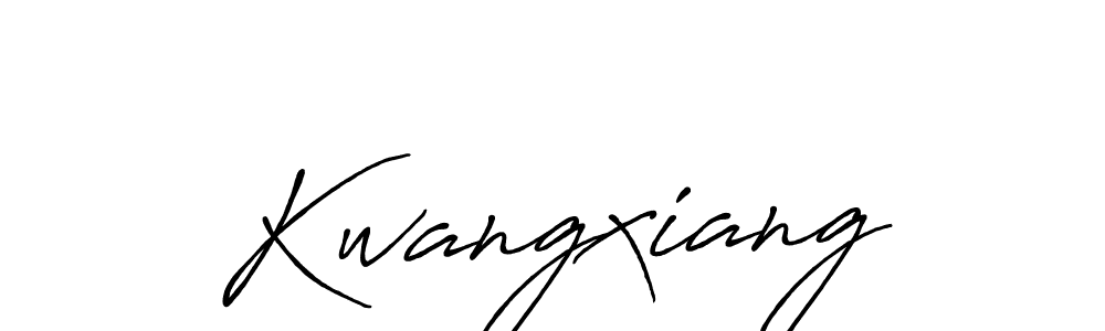 Also You can easily find your signature by using the search form. We will create Kwangxiang name handwritten signature images for you free of cost using Antro_Vectra_Bolder sign style. Kwangxiang signature style 7 images and pictures png