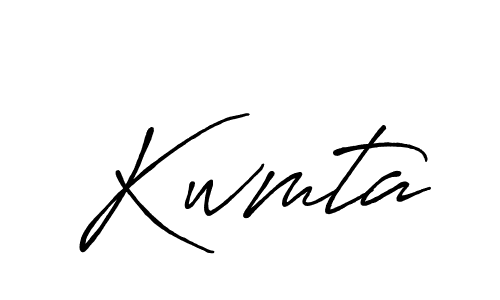 Make a beautiful signature design for name Kwmta. With this signature (Antro_Vectra_Bolder) style, you can create a handwritten signature for free. Kwmta signature style 7 images and pictures png