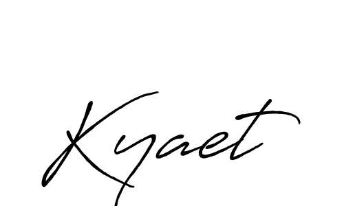 You should practise on your own different ways (Antro_Vectra_Bolder) to write your name (Kyaet) in signature. don't let someone else do it for you. Kyaet signature style 7 images and pictures png