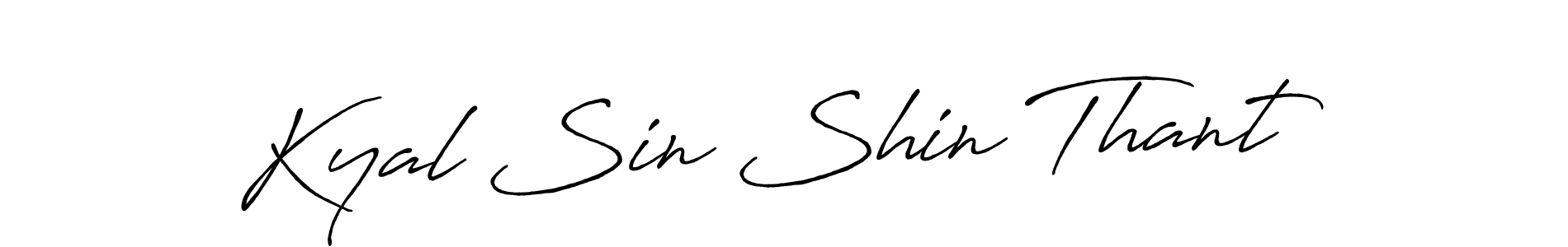 Make a short Kyal Sin Shin Thant signature style. Manage your documents anywhere anytime using Antro_Vectra_Bolder. Create and add eSignatures, submit forms, share and send files easily. Kyal Sin Shin Thant signature style 7 images and pictures png