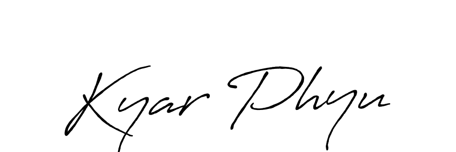 Make a beautiful signature design for name Kyar Phyu. Use this online signature maker to create a handwritten signature for free. Kyar Phyu signature style 7 images and pictures png