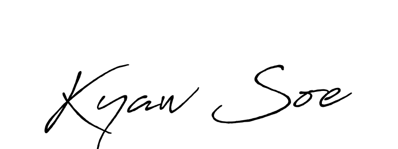 Check out images of Autograph of Kyaw Soe name. Actor Kyaw Soe Signature Style. Antro_Vectra_Bolder is a professional sign style online. Kyaw Soe signature style 7 images and pictures png