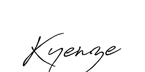 Make a beautiful signature design for name Kyenze. Use this online signature maker to create a handwritten signature for free. Kyenze signature style 7 images and pictures png