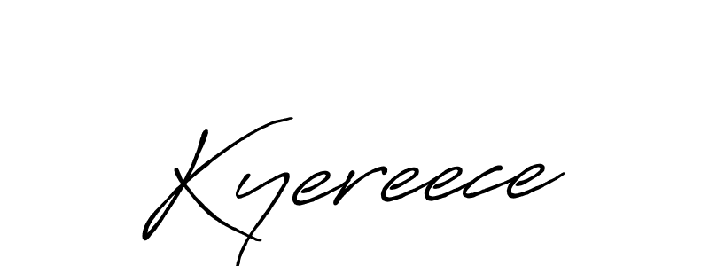 Also You can easily find your signature by using the search form. We will create Kyereece name handwritten signature images for you free of cost using Antro_Vectra_Bolder sign style. Kyereece signature style 7 images and pictures png