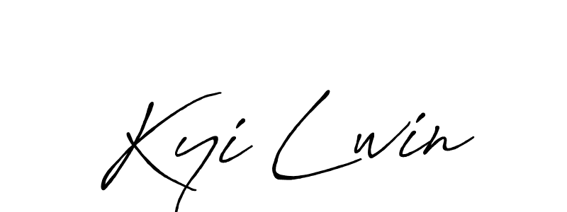 Once you've used our free online signature maker to create your best signature Antro_Vectra_Bolder style, it's time to enjoy all of the benefits that Kyi Lwin name signing documents. Kyi Lwin signature style 7 images and pictures png