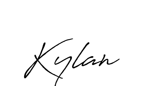 Best and Professional Signature Style for Kylan. Antro_Vectra_Bolder Best Signature Style Collection. Kylan signature style 7 images and pictures png