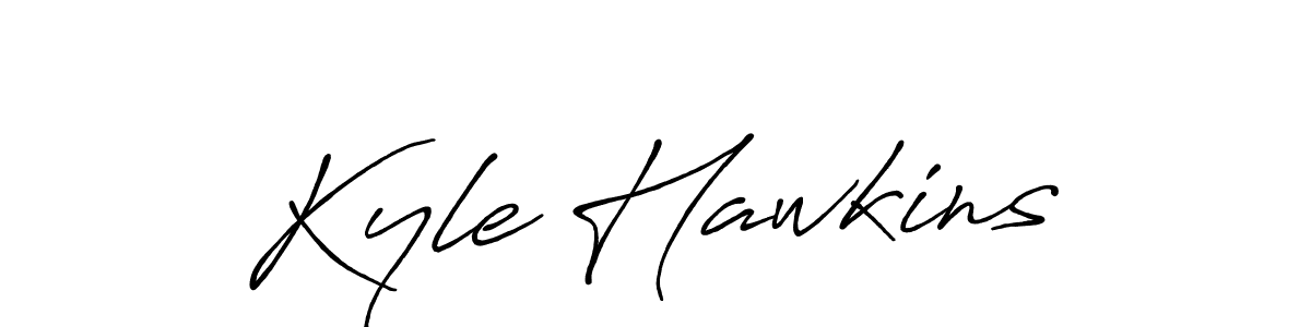 Use a signature maker to create a handwritten signature online. With this signature software, you can design (Antro_Vectra_Bolder) your own signature for name Kyle Hawkins. Kyle Hawkins signature style 7 images and pictures png