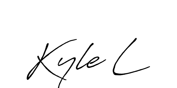 You can use this online signature creator to create a handwritten signature for the name Kyle L. This is the best online autograph maker. Kyle L signature style 7 images and pictures png