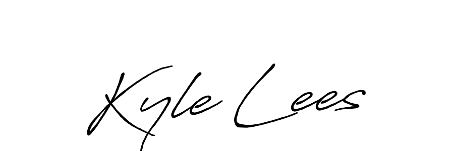 Also You can easily find your signature by using the search form. We will create Kyle Lees name handwritten signature images for you free of cost using Antro_Vectra_Bolder sign style. Kyle Lees signature style 7 images and pictures png