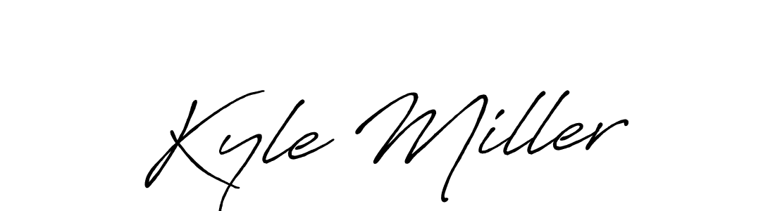 Make a beautiful signature design for name Kyle Miller. With this signature (Antro_Vectra_Bolder) style, you can create a handwritten signature for free. Kyle Miller signature style 7 images and pictures png