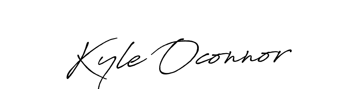 Use a signature maker to create a handwritten signature online. With this signature software, you can design (Antro_Vectra_Bolder) your own signature for name Kyle Oconnor. Kyle Oconnor signature style 7 images and pictures png