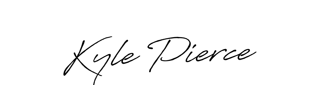 Make a beautiful signature design for name Kyle Pierce. With this signature (Antro_Vectra_Bolder) style, you can create a handwritten signature for free. Kyle Pierce signature style 7 images and pictures png