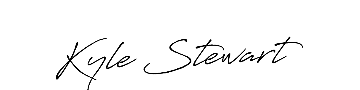 if you are searching for the best signature style for your name Kyle Stewart. so please give up your signature search. here we have designed multiple signature styles  using Antro_Vectra_Bolder. Kyle Stewart signature style 7 images and pictures png