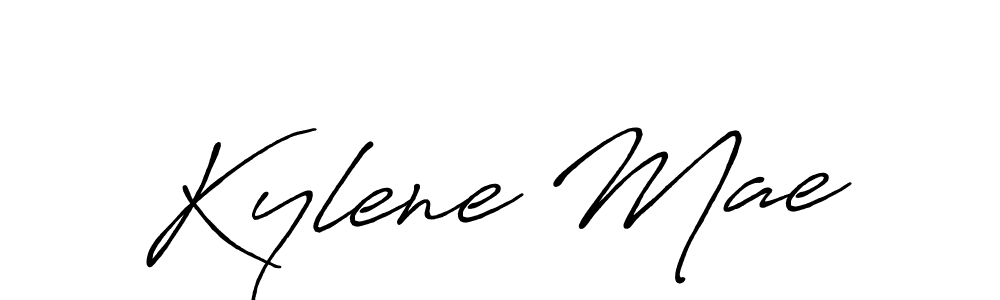 Use a signature maker to create a handwritten signature online. With this signature software, you can design (Antro_Vectra_Bolder) your own signature for name Kylene Mae. Kylene Mae signature style 7 images and pictures png