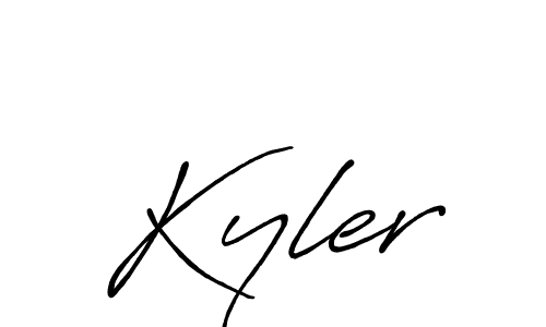 You should practise on your own different ways (Antro_Vectra_Bolder) to write your name (Kyler) in signature. don't let someone else do it for you. Kyler signature style 7 images and pictures png