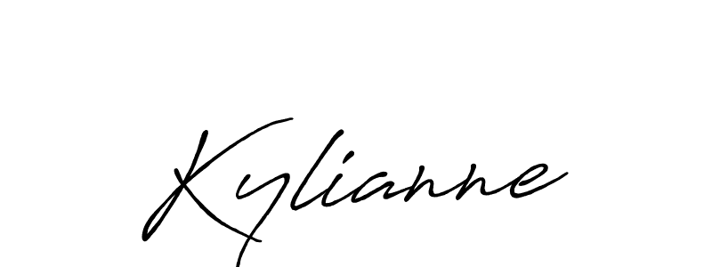 How to Draw Kylianne signature style? Antro_Vectra_Bolder is a latest design signature styles for name Kylianne. Kylianne signature style 7 images and pictures png