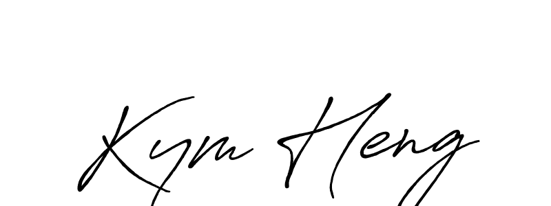 Best and Professional Signature Style for Kym Heng. Antro_Vectra_Bolder Best Signature Style Collection. Kym Heng signature style 7 images and pictures png