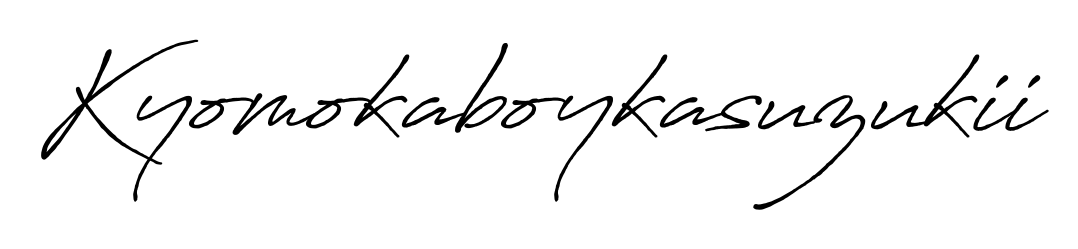 Explore multiple handwriting variations for Kyomokaboykasuzukii including this stunning Antro_Vectra_Bolder design. Free to use across all platforms. Kyomokaboykasuzukii signature style 7 images and pictures png