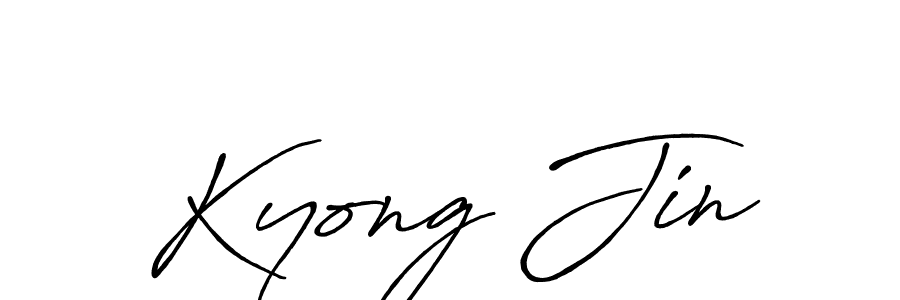 Once you've used our free online signature maker to create your best signature Antro_Vectra_Bolder style, it's time to enjoy all of the benefits that Kyong Jin name signing documents. Kyong Jin signature style 7 images and pictures png