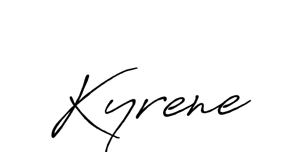 Design your own signature with our free online signature maker. With this signature software, you can create a handwritten (Antro_Vectra_Bolder) signature for name Kyrene. Kyrene signature style 7 images and pictures png