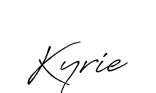 The best way (Antro_Vectra_Bolder) to make a short signature is to pick only two or three words in your name. The name Kyrie include a total of six letters. For converting this name. Kyrie signature style 7 images and pictures png