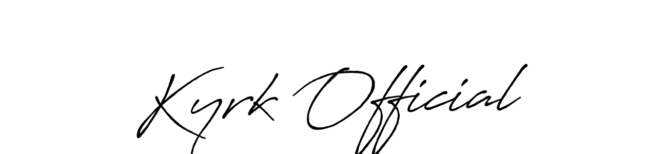 Best and Professional Signature Style for Kyrk Official. Antro_Vectra_Bolder Best Signature Style Collection. Kyrk Official signature style 7 images and pictures png