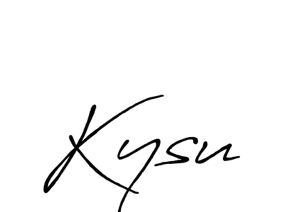 This is the best signature style for the Kysu name. Also you like these signature font (Antro_Vectra_Bolder). Mix name signature. Kysu signature style 7 images and pictures png